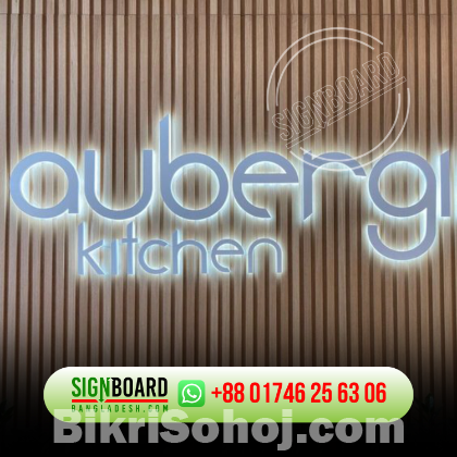 Stainless Steel Letter - SS Letters Sign With LED Lighting